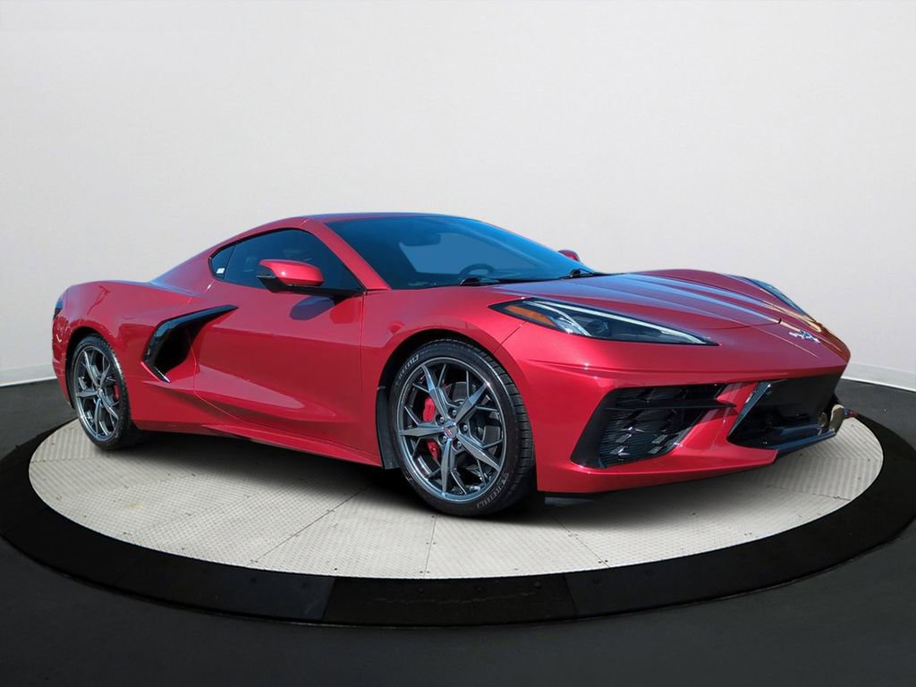 Used 2021 Chevrolet Corvette Stingray Preferred Cpe w/ Chrome Exterior Badge Package image 2