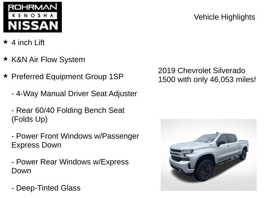 Used 2019 Chevrolet Silverado 1500 RST w/ All-Star Edition AWD/4WD image 8