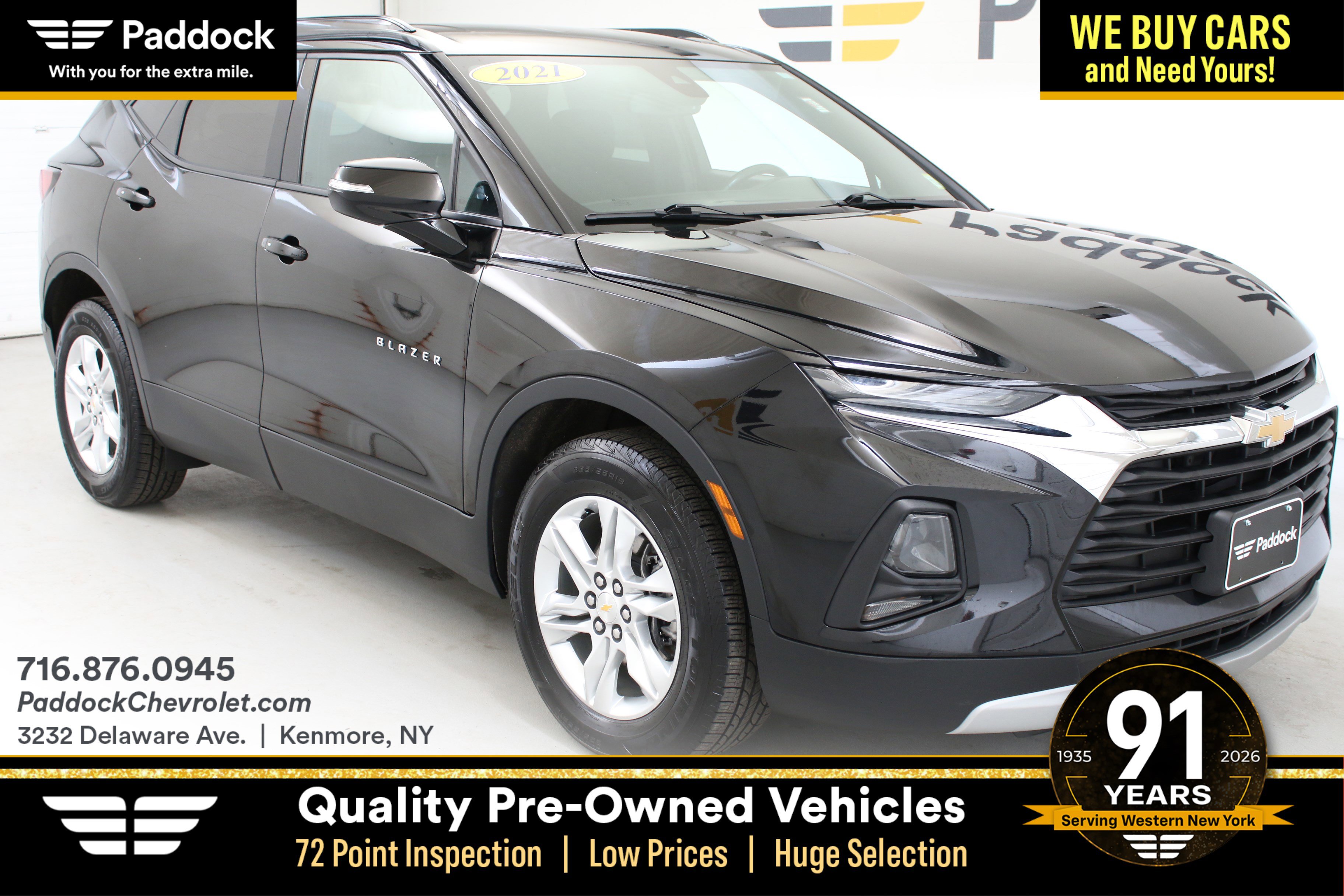 Used 2021 Chevrolet Blazer LT AWD/4WD image 1