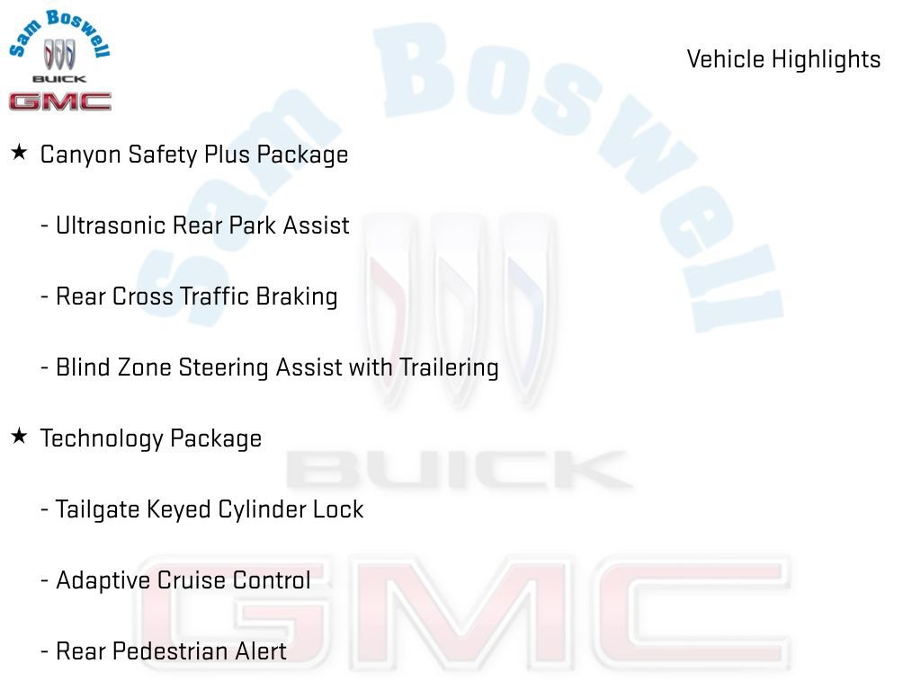 New 2026 GMC Canyon Elevation w/ Technology Package RWD image 5