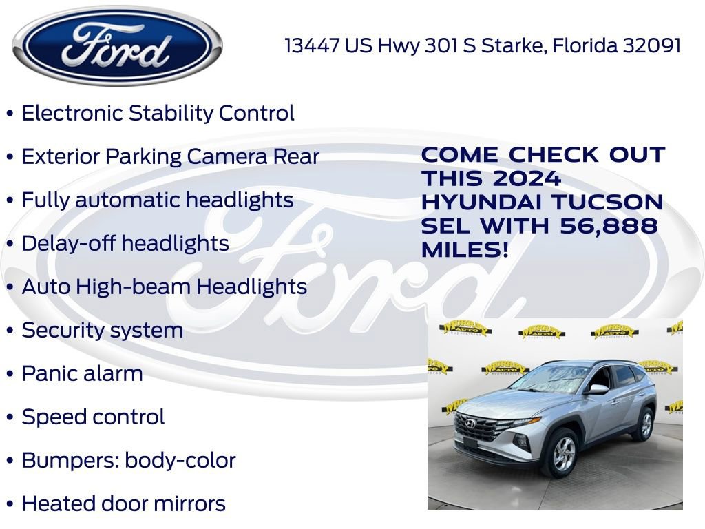 Used 2024 Hyundai Tucson SEL AWD/4WD image 30