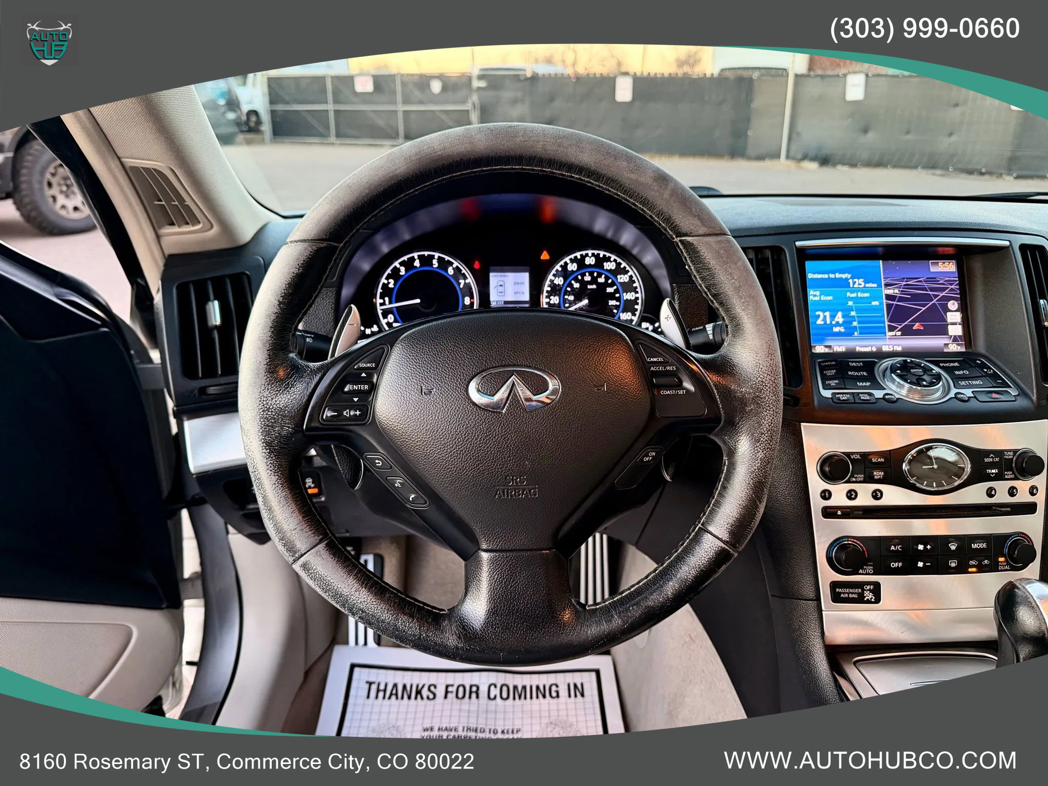 Used 2013 INFINITI G37 x Coupe w/ Premium Pkg AWD/4WD image 10