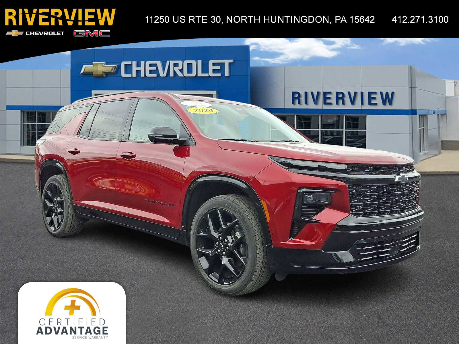 Used 2024 Chevrolet Traverse RS