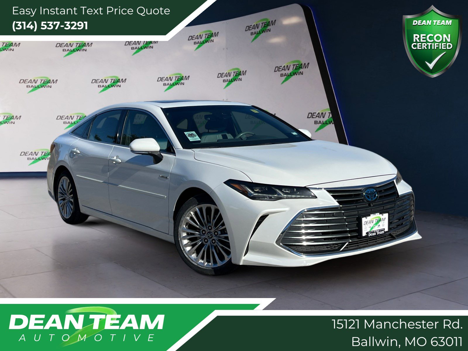Used 2020 Toyota Avalon Limited w/ Advanced Safety Package