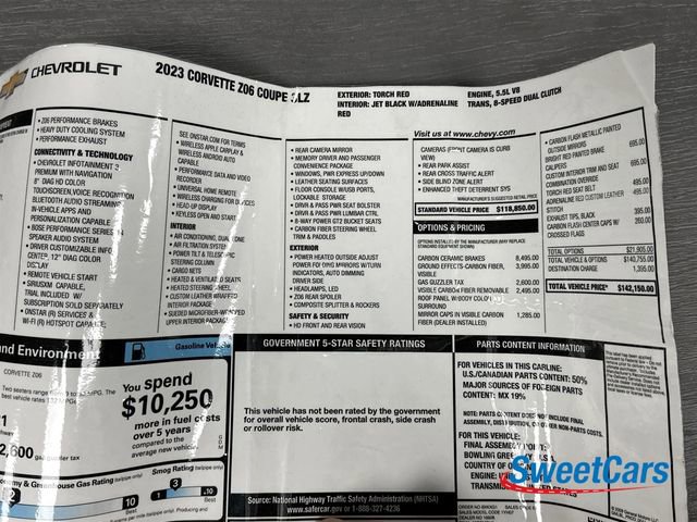 Used 2023 Chevrolet Corvette Z06 image 51