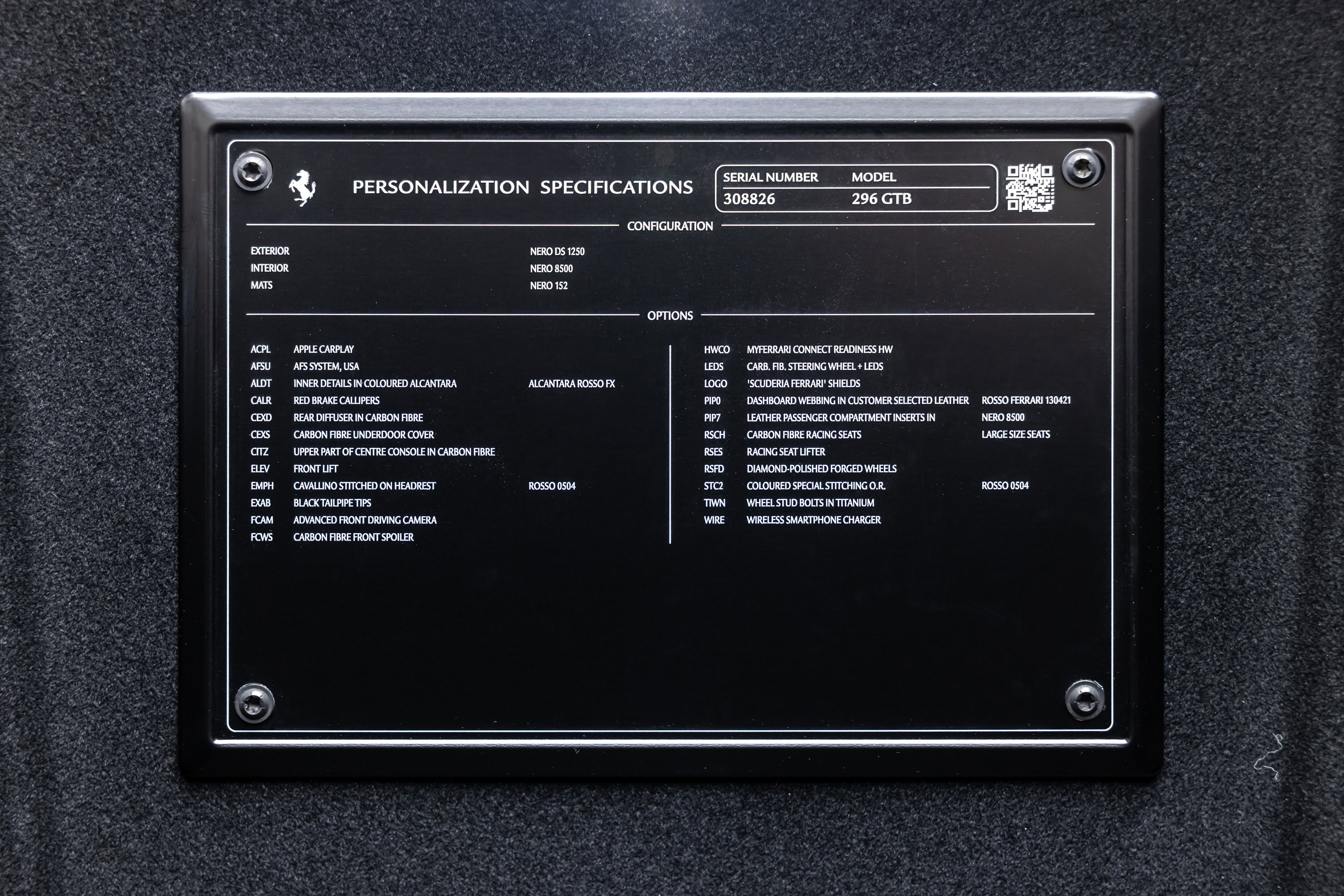 Certified 2024 Ferrari 296 GTB image 68