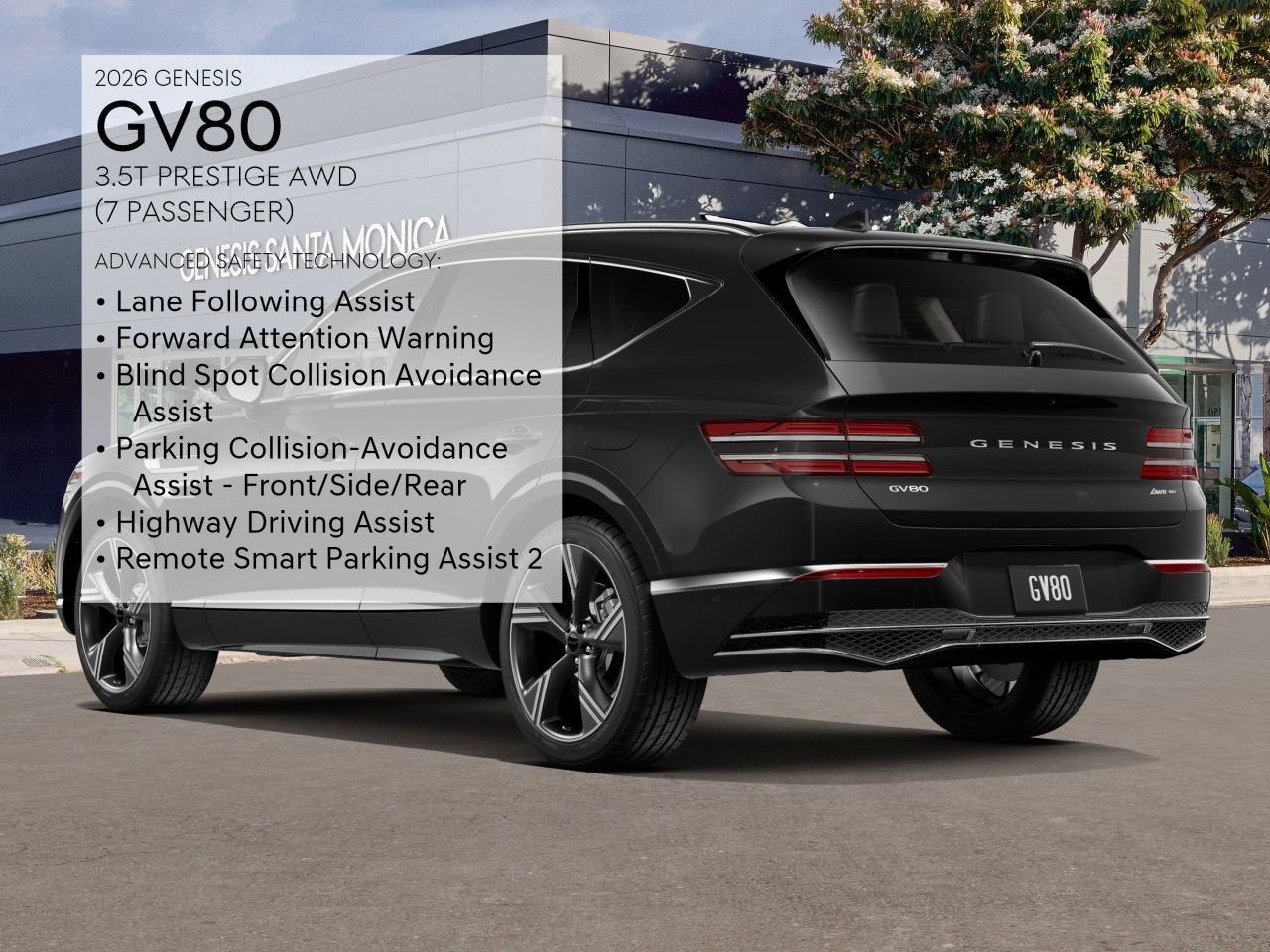 New 2026 Genesis GV80 3.5T Prestige AWD/4WD image 8