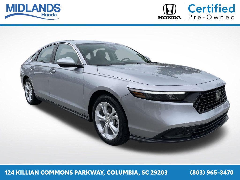 Certified 2025 Honda Accord LX 360° Tour