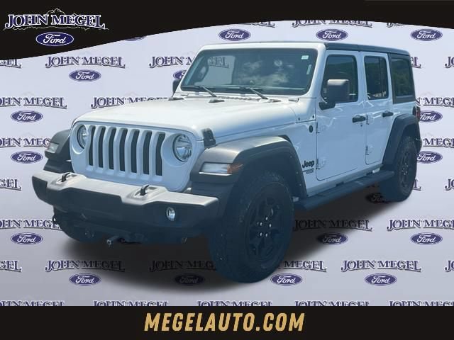 Used 2021 Jeep Wrangler Unlimited Sport AWD/4WD video 1