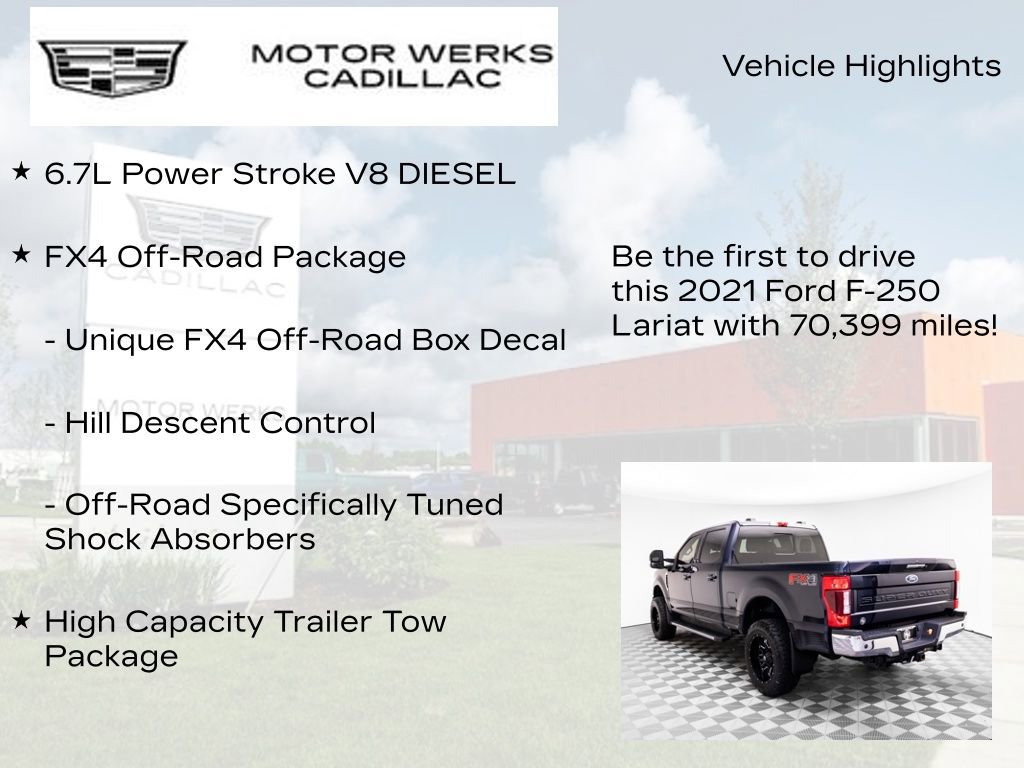 Used 2021 Ford F250 Lariat w/ Lariat Value Package image 14