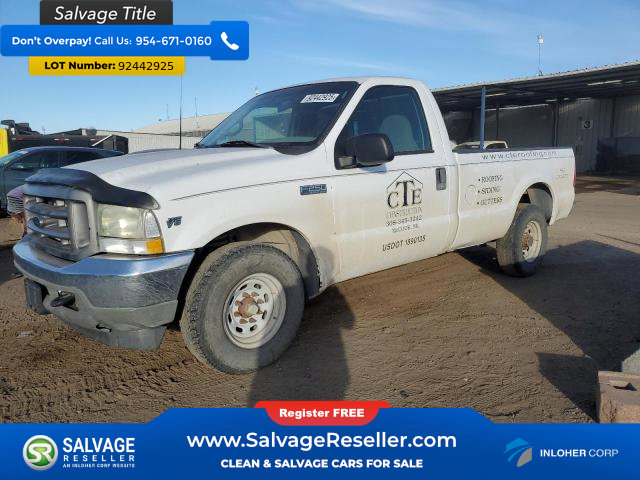 Used 2002 Ford F250 2WD Regular Cab Super Duty image 1