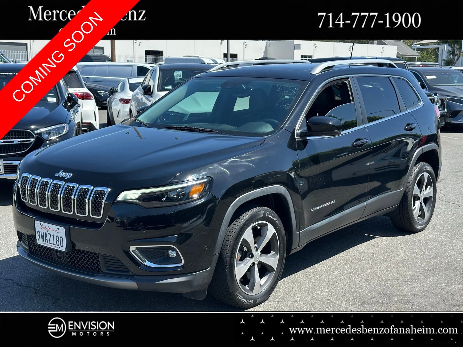 Used 2019 Jeep Cherokee Limited w/ Technology Group