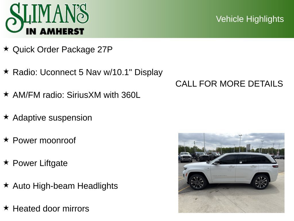 Used 2022 Jeep Grand Cherokee Overland AWD/4WD image 7
