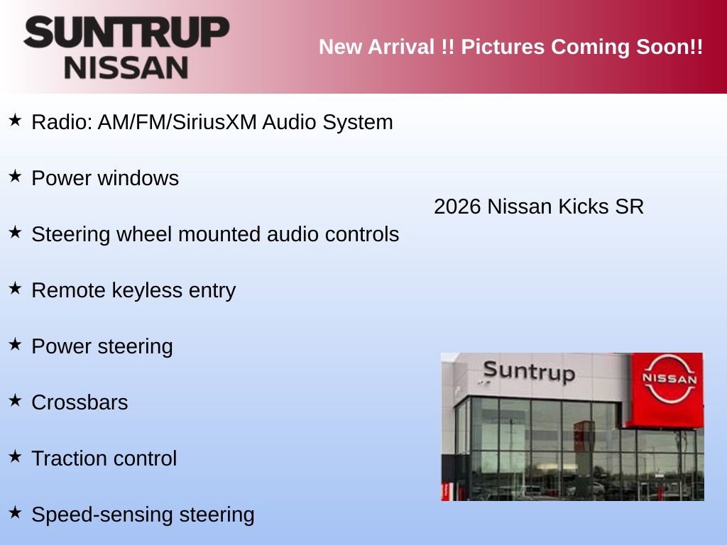 Used 2026 Nissan Kicks SR FWD image 3