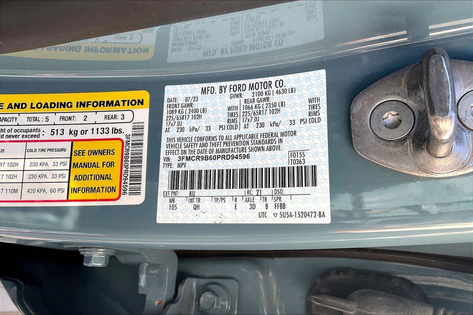 Used 2023 Ford Bronco Sport Big Bend AWD/4WD image 32