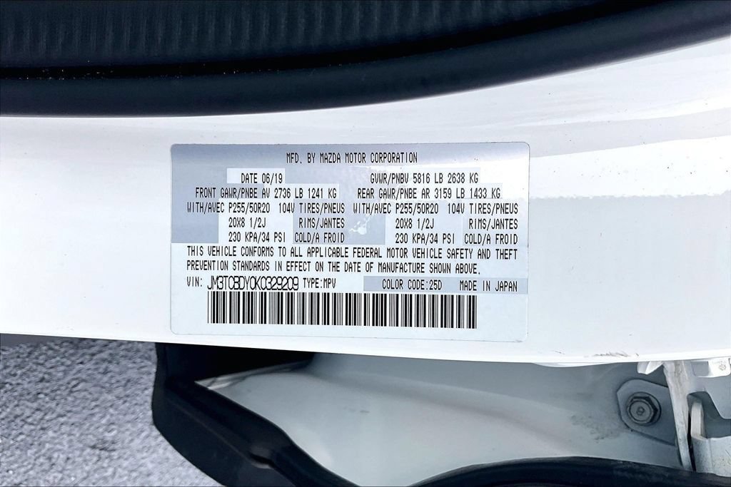 Used 2019 MAZDA CX-9 Grand Touring AWD/4WD image 36