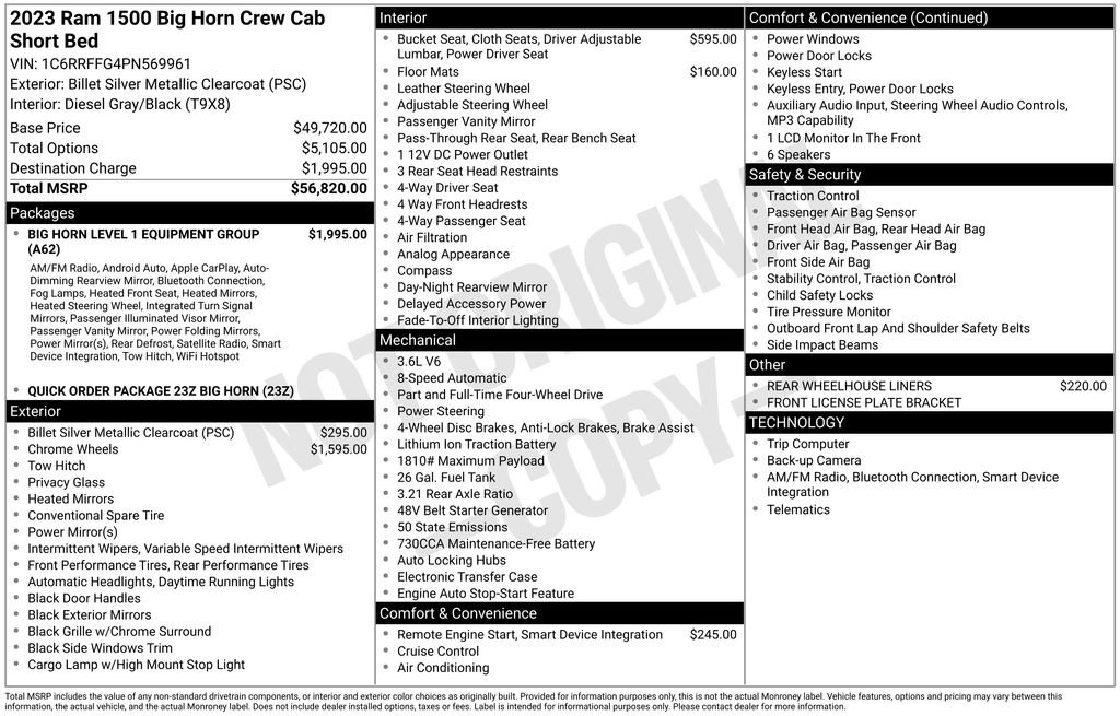 Used 2023 RAM 1500 Big Horn image 25