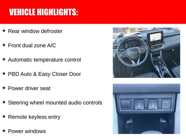 Used 2024 Toyota Corolla Cross XLE w/ Convenience Package image 27