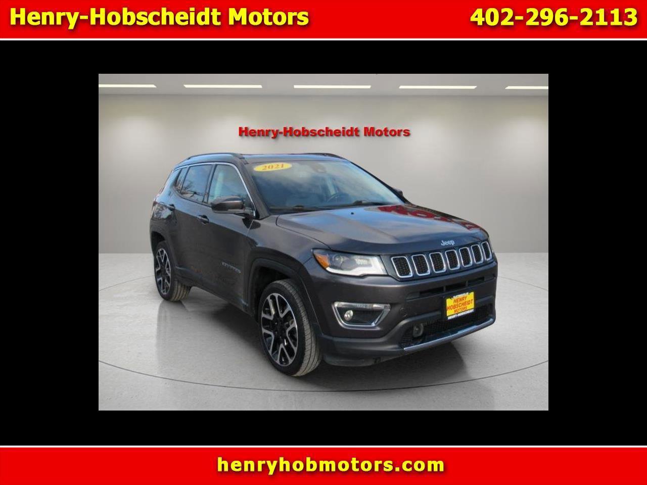 Used 2021 Jeep Compass Limited w/ Sun and Sound Group image 1
