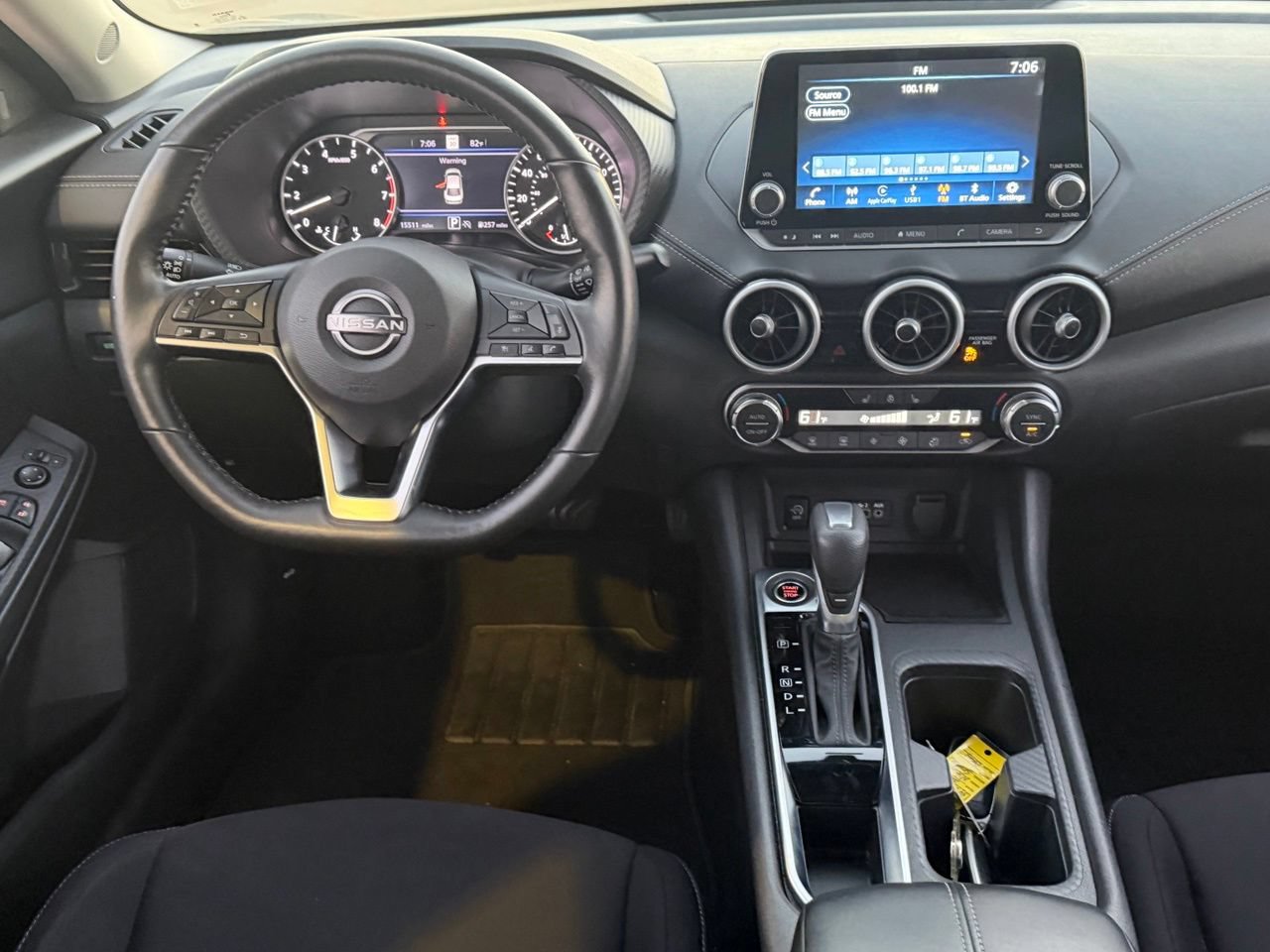 Certified 2025 Nissan Sentra SV w/ All-Weather Package FWD image 12