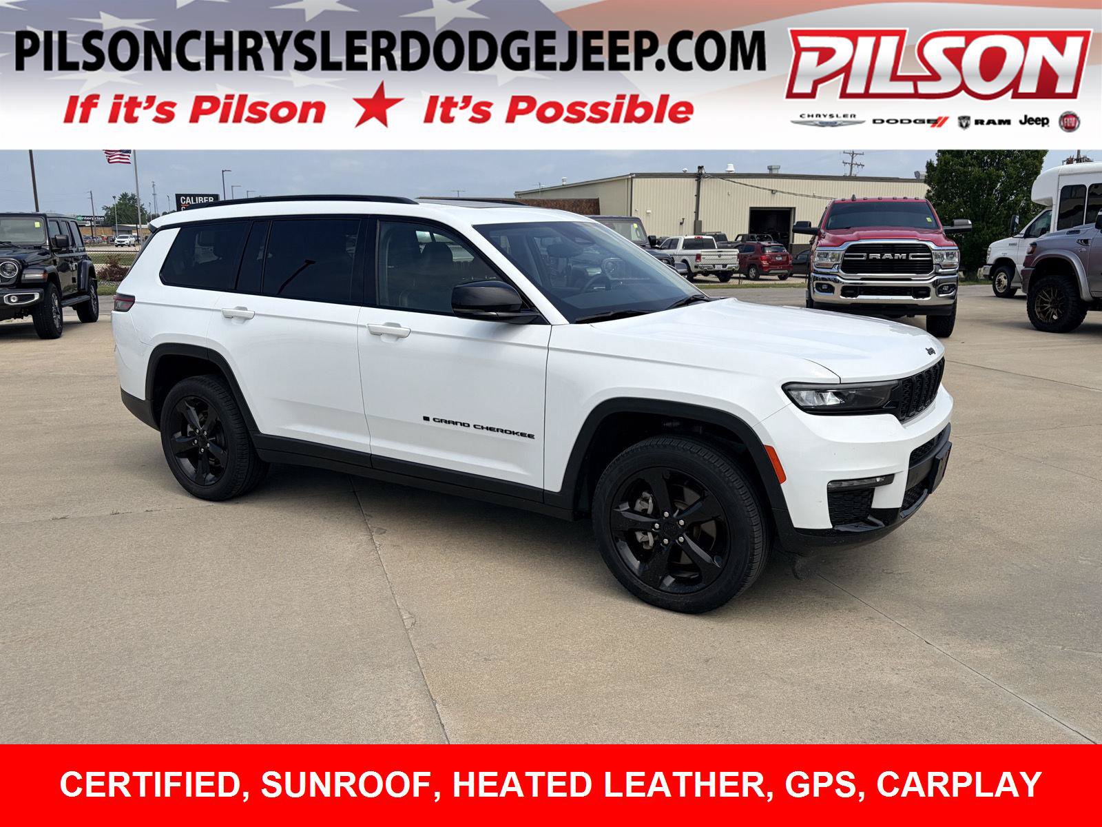 Used 2023 Jeep Grand Cherokee L Limited w/ Black Appearance Package