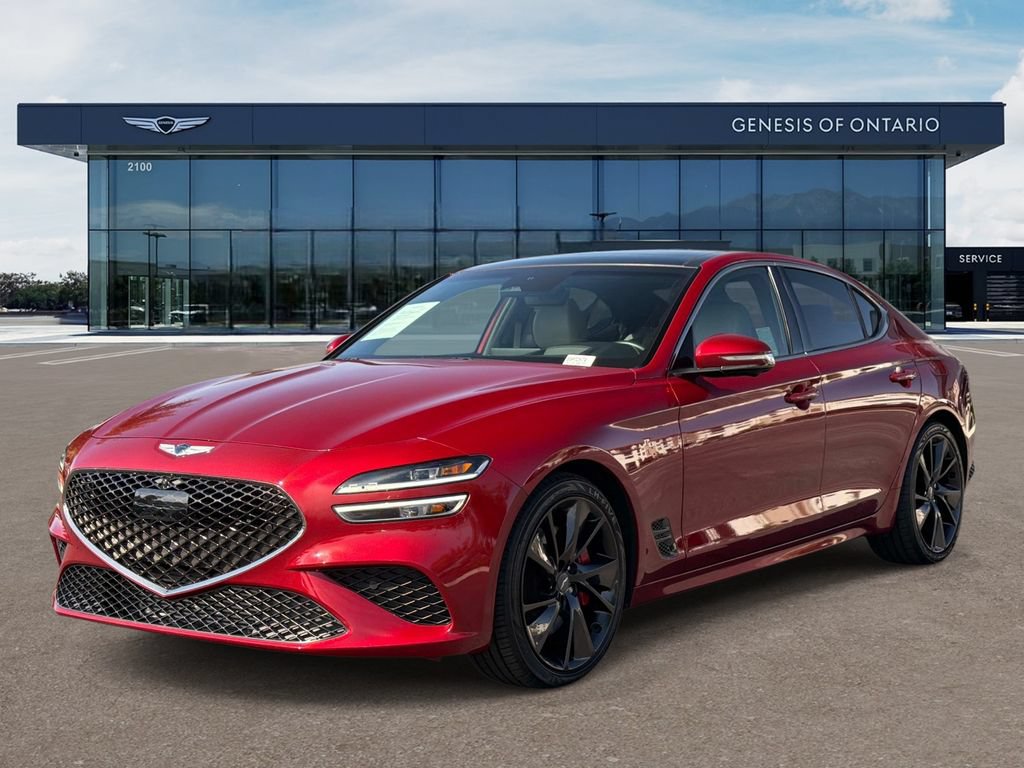 Used 2023 Genesis G70 3.3T w/ Sport Prestige Package RWD image 3