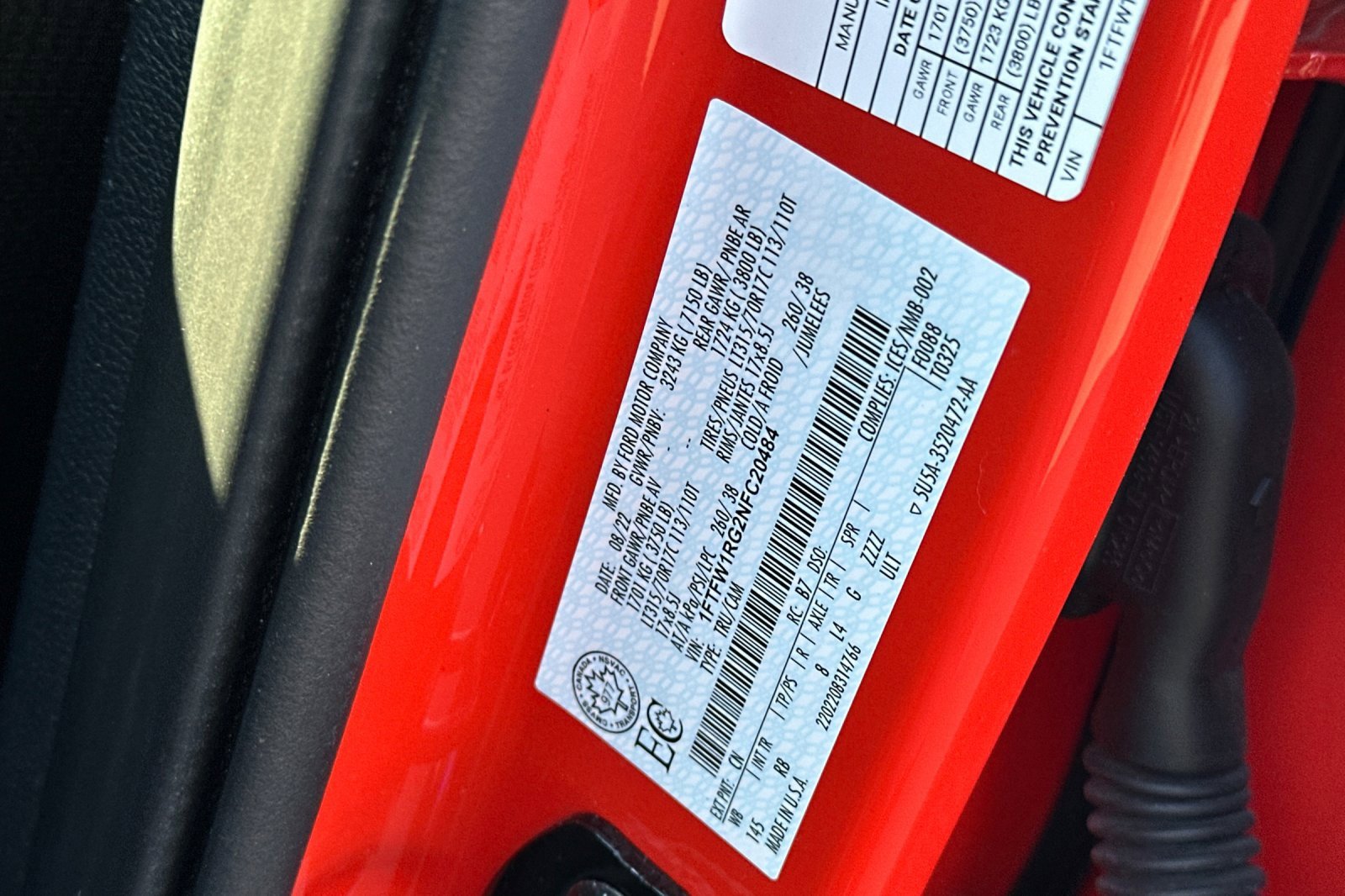 Used 2022 Ford F150 Raptor w/ Equipment Group 801A High image 27