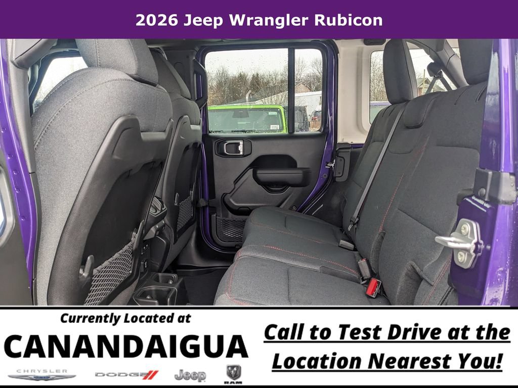New 2026 Jeep Wrangler Unlimited Rubicon w/ Xtreme 35 Tire Package AWD/4WD image 18