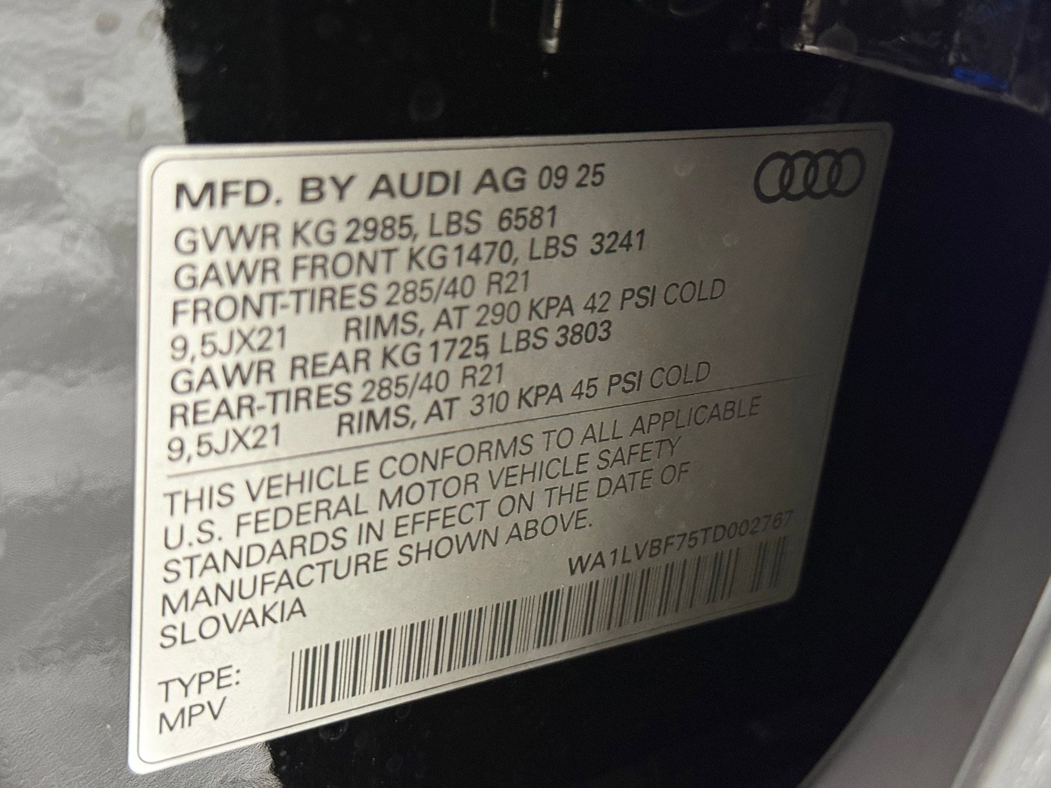 New 2026 Audi Q7 3.0T Premium Plus image 20