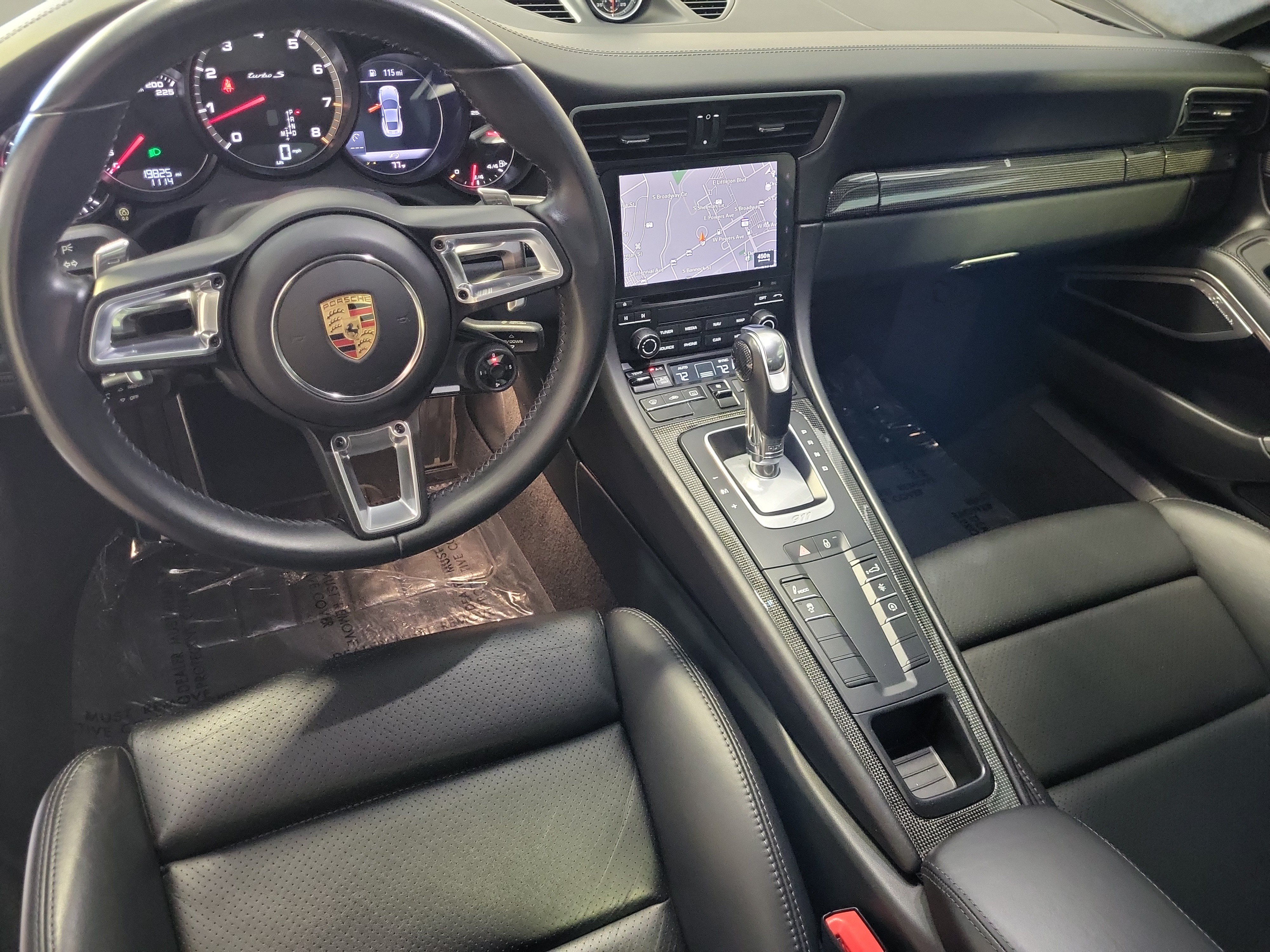Certified 2019 Porsche 911 Turbo S AWD/4WD image 7