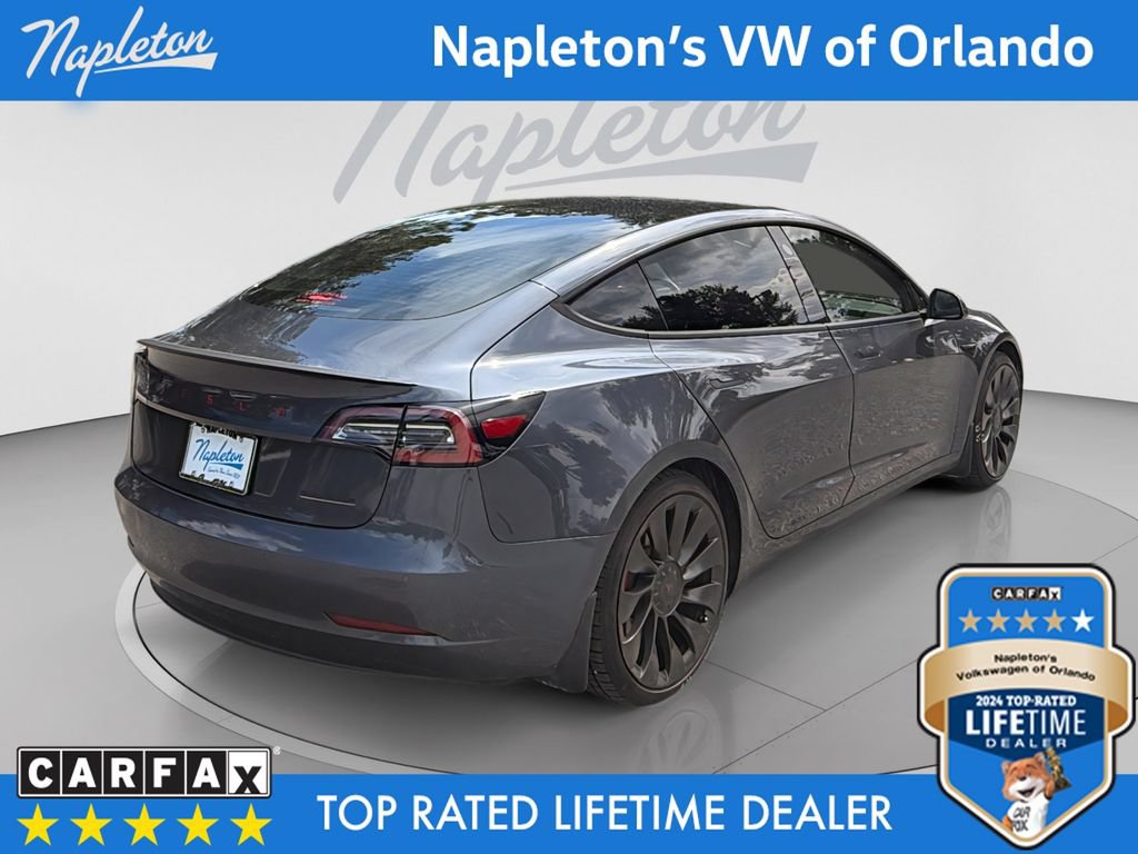 Used 2021 Tesla Model 3 Performance AWD/4WD image 6