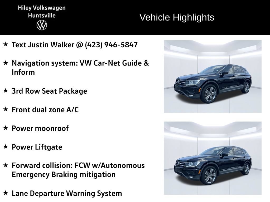 Used 2020 Volkswagen Tiguan SEL w/ 3rd Row Seat Package AWD/4WD image 6