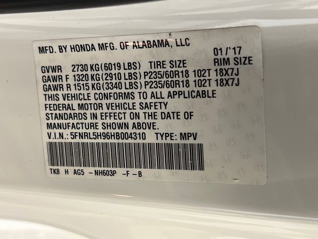 Used 2017 Honda Odyssey Touring image 30