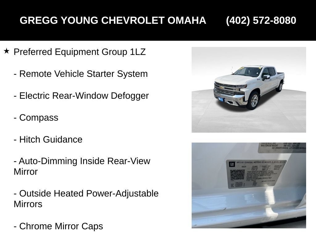 Used 2020 Chevrolet Silverado 1500 LTZ AWD/4WD image 19