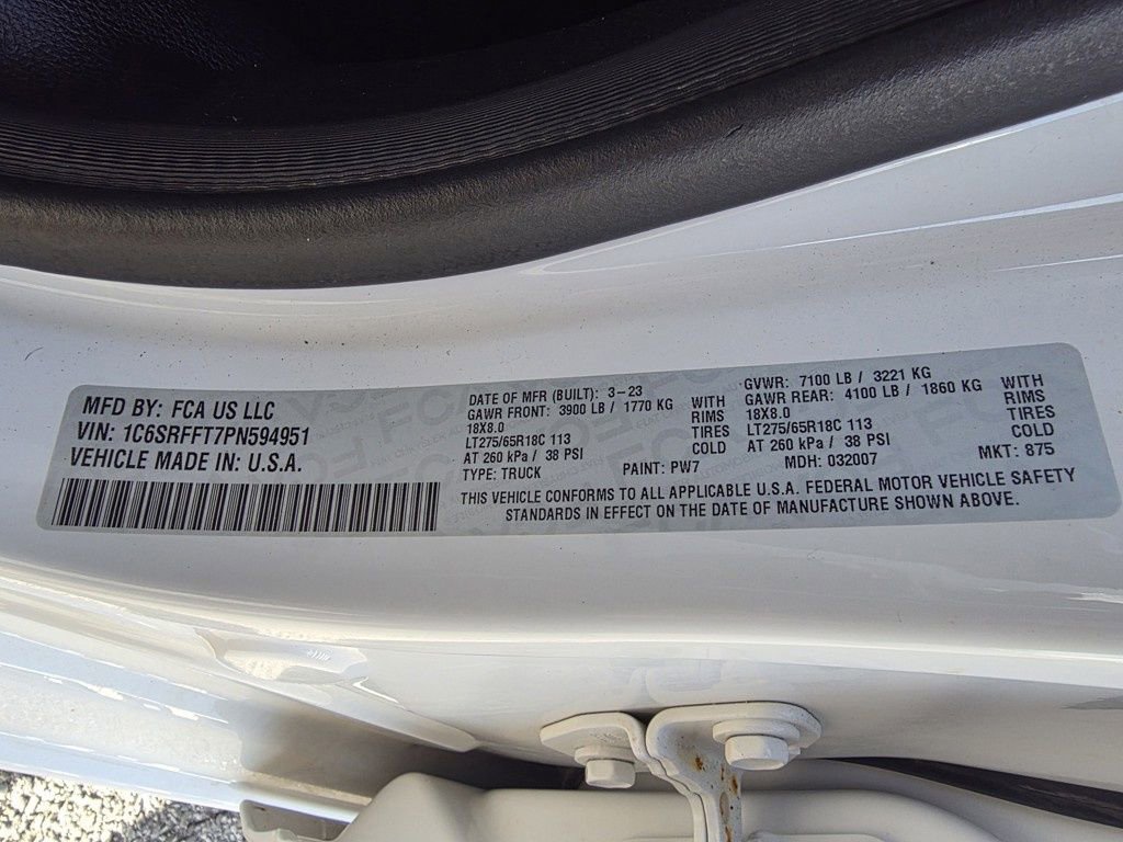 Used 2023 RAM 1500 Big Horn image 33