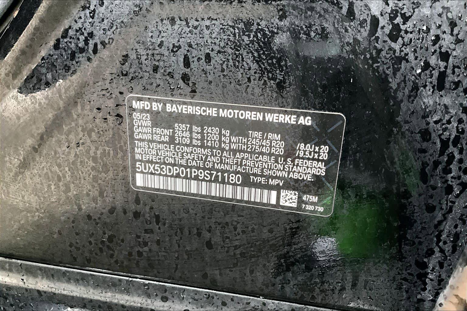Used 2023 BMW X3 xDrive30i w/ M Sport Package image 31