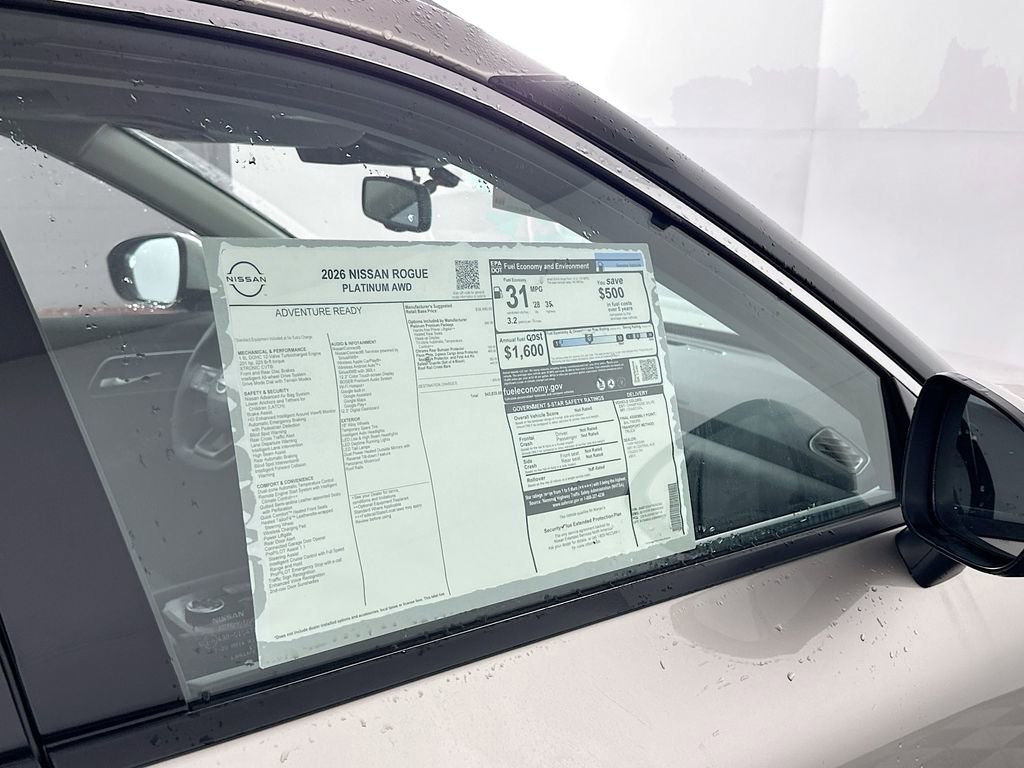 New 2026 Nissan Rogue Platinum image 13
