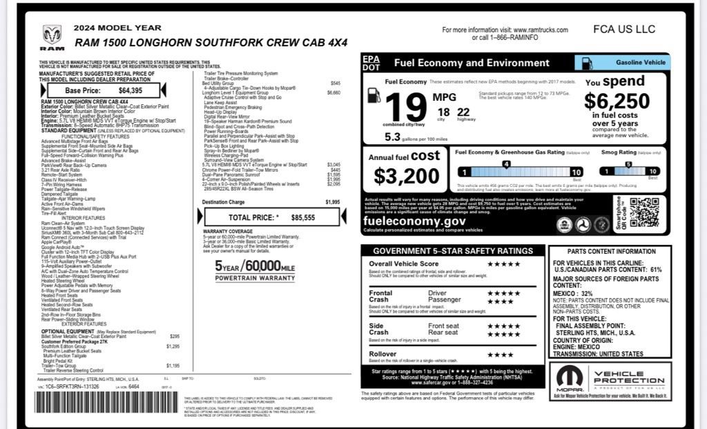 Used 2024 RAM 1500 Limited image 29