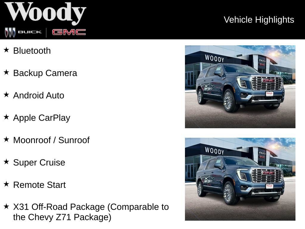 New 2026 GMC Yukon XL Denali w/ Denali Reserve Package AWD/4WD image 3
