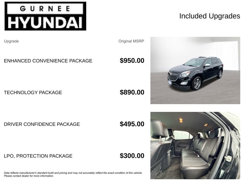 Used 2016 Chevrolet Equinox LTZ w/ Enhanced Convenience Package image 4