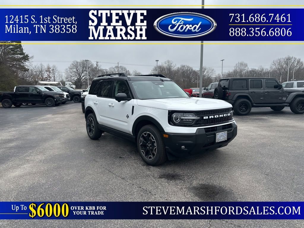 New 2025 Ford Bronco Sport Outer Banks w/ Outer Banks Tech Package+