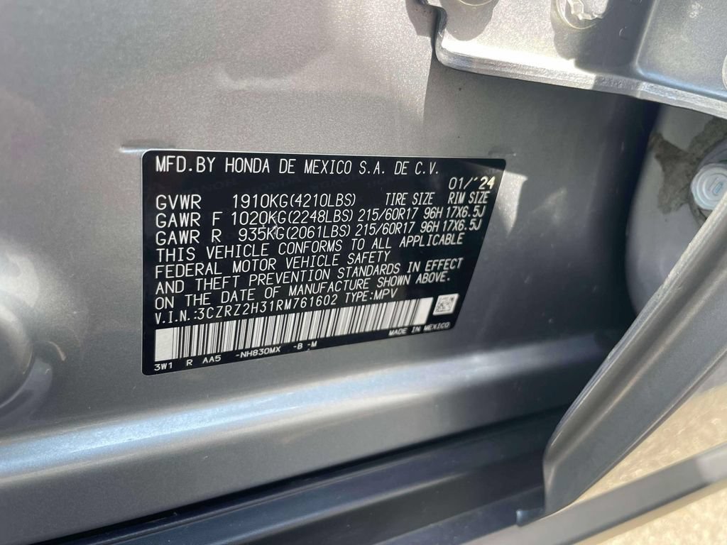 Used 2024 Honda HR-V LX image 19