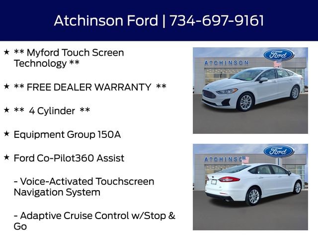 Used 2020 Ford Fusion SE image 8