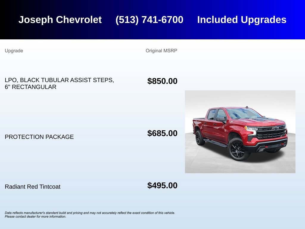 Certified 2025 Chevrolet Silverado 1500 LT Trail Boss w/ Protection Package AWD/4WD image 5