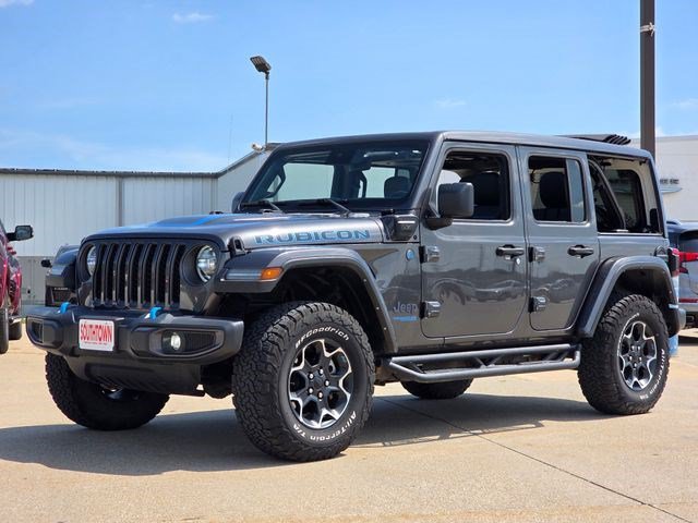 Used 2022 Jeep Wrangler Unlimited Rubicon 4xe w/ Cold Weather Group AWD/4WD image 3