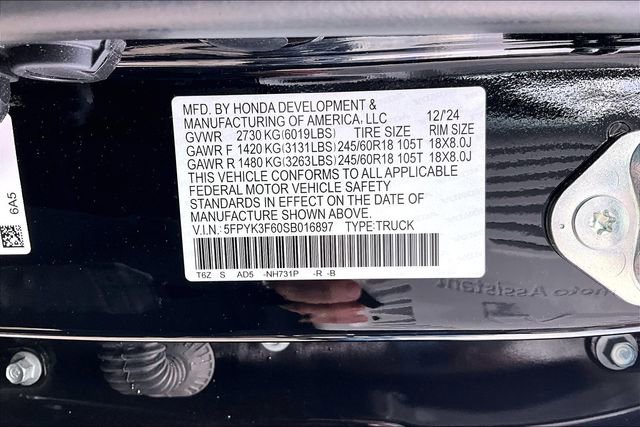 New 2025 Honda Ridgeline TrailSport image 11