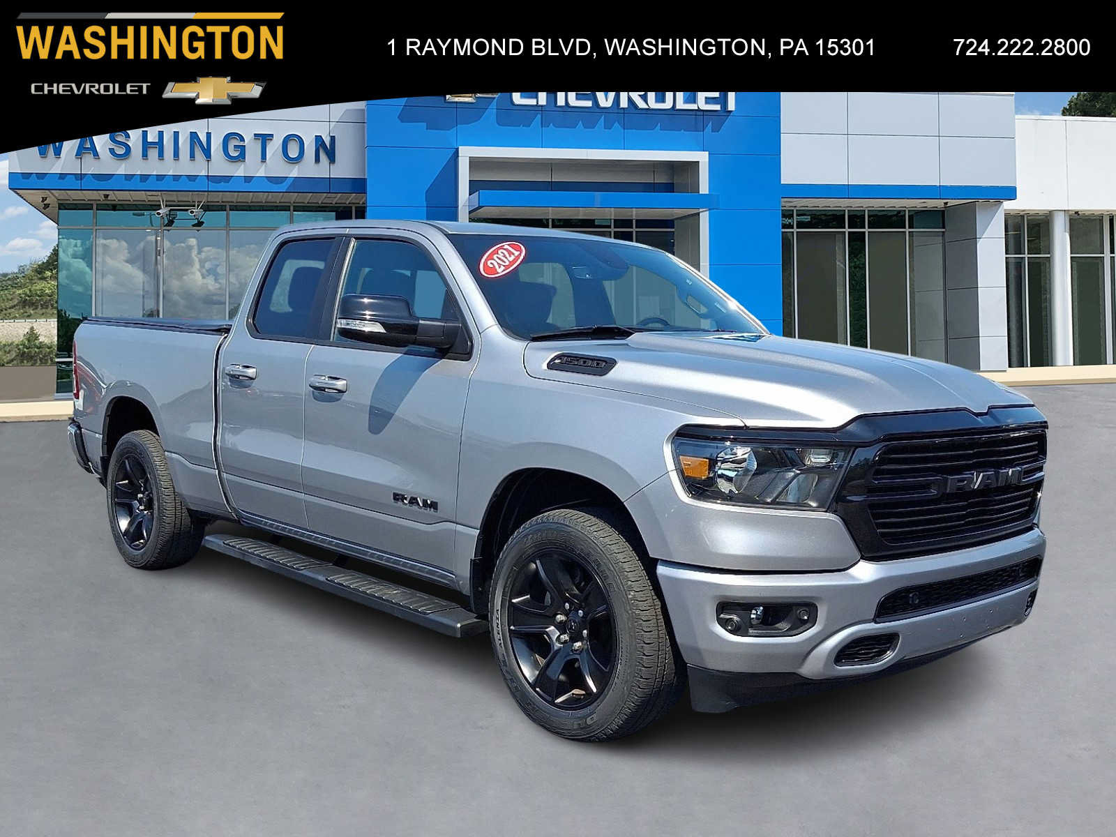 Used 2021 RAM 1500 Big Horn AWD/4WD image 1