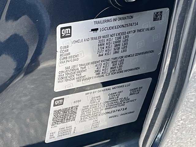 Certified 2022 Chevrolet Silverado 1500 RST image 23