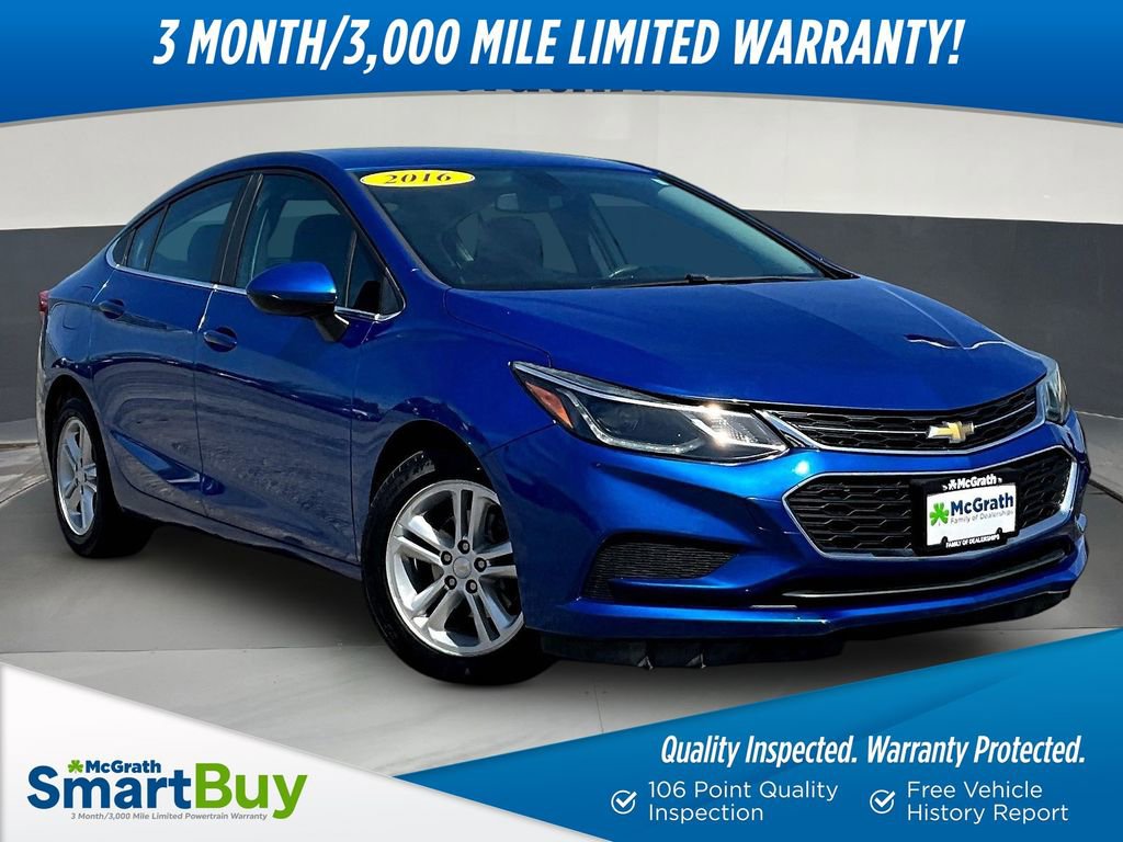 Used 2016 Chevrolet Cruze LT w/ Sun And Sound Package
