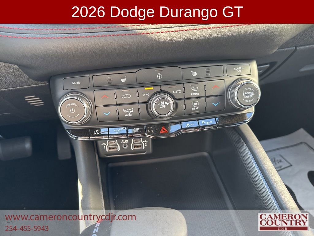New 2026 Dodge Durango GT w/ Blacktop Package image 14